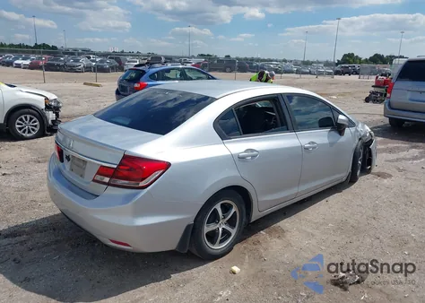 2015 Honda Civic Se из США, поврежденный, VIN 2HGFB2F74FH540414